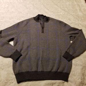 Fairway & Greene Italian Merino Wool Pullover Sweater Size Medium Preppy